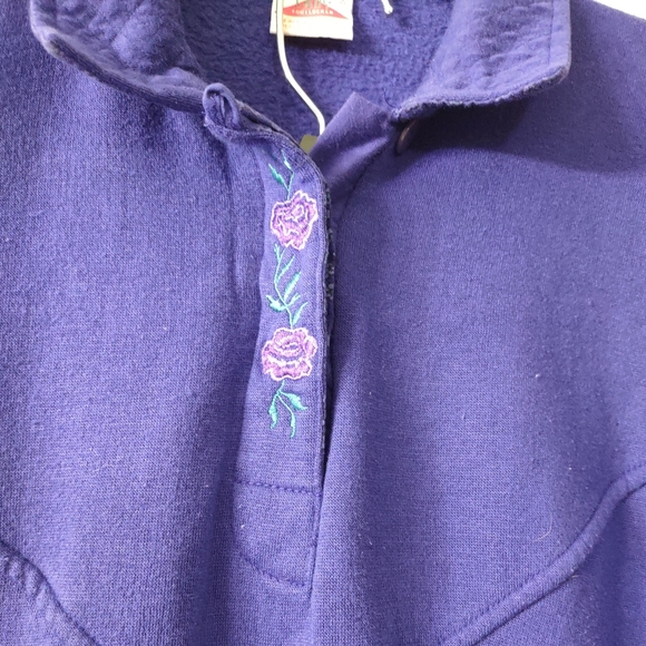 Vintage Lady Foot Locker Sweat Suit, Size Large - Picture 6 of 12